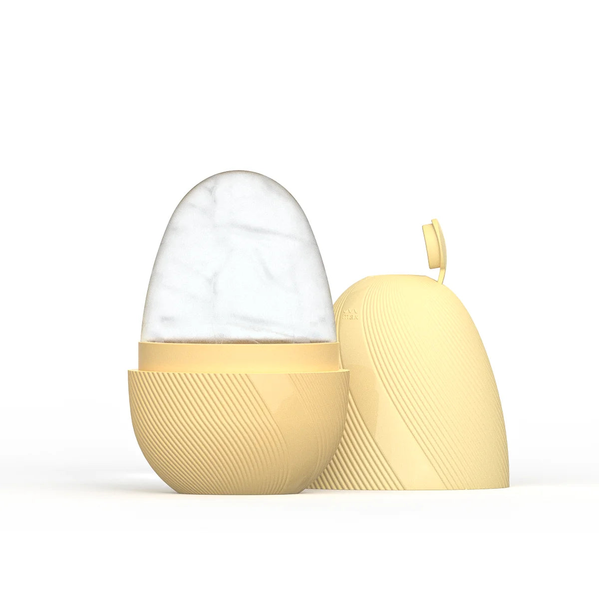 GlowFlex™ Ice Sculpt – Rouleau Visage Glacé & Gua Sha Inox