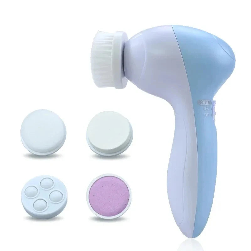 GlowFlex™ | Brosse Nettoyante 5-en-1 Anti-Points Noirs