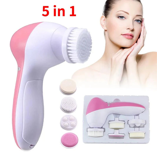 GlowFlex™ | Brosse Nettoyante 5-en-1 Anti-Points Noirs