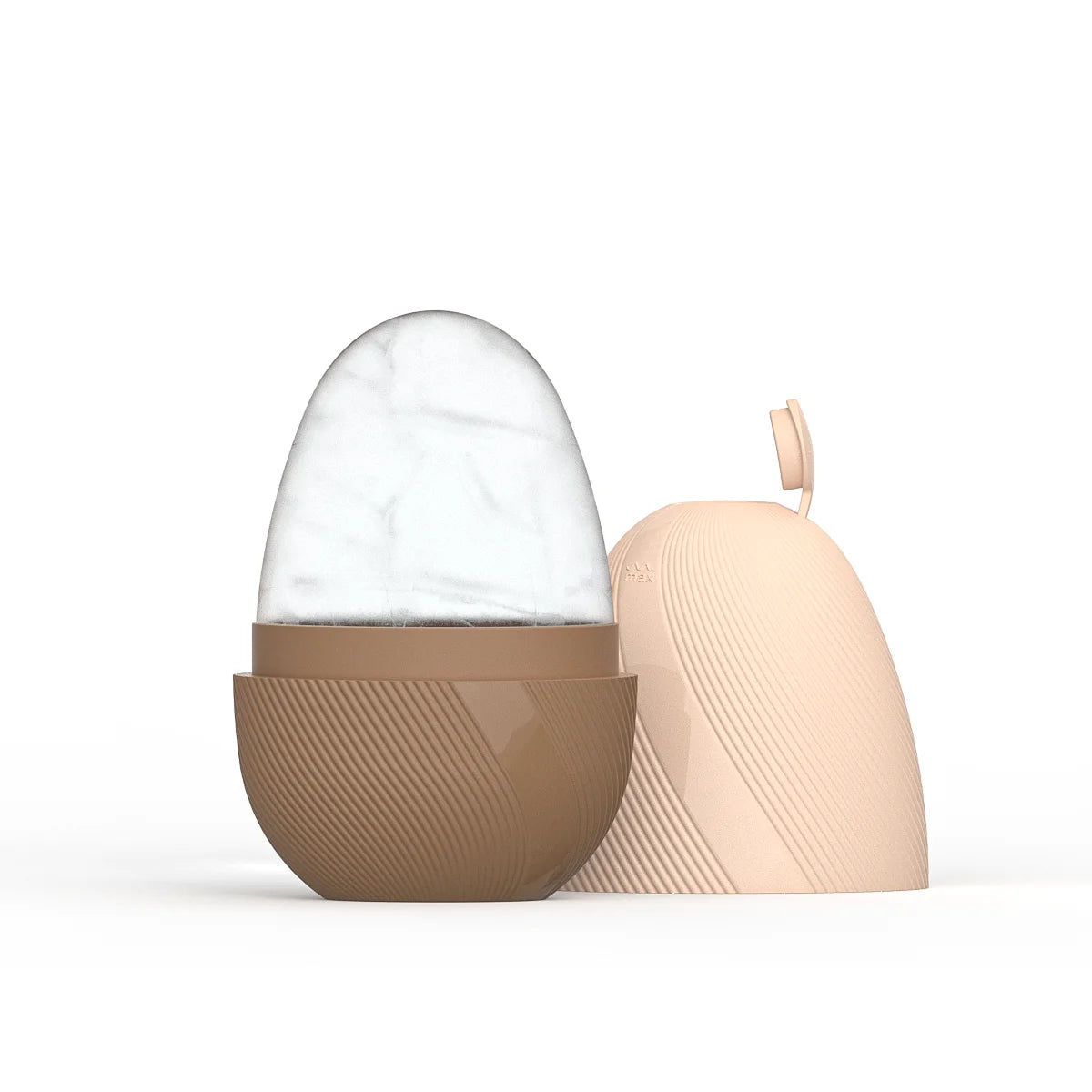 GlowFlex™ Ice Sculpt – Rouleau Visage Glacé & Gua Sha Inox