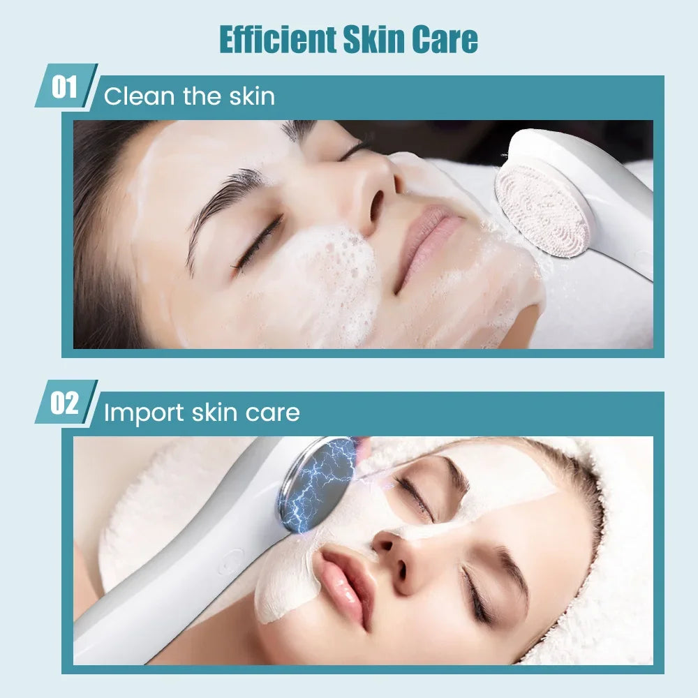 GlowFlex™ | Brosse Nettoyante Visage 3-en-1 Manuelle