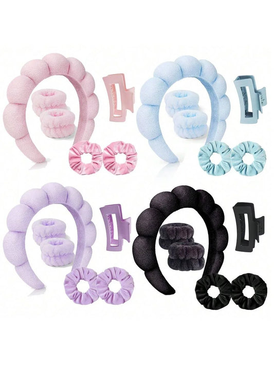 GlowFlex™ | Set Serre-Tête + Poignets Anti-Eau (6 pcs)